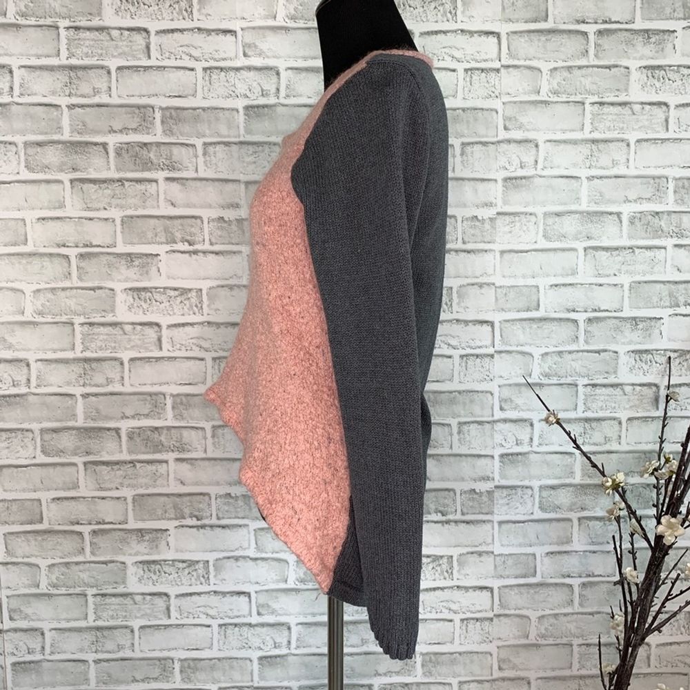 Sundance Asymmetrical Color-Block Mohair Sweater - image 3